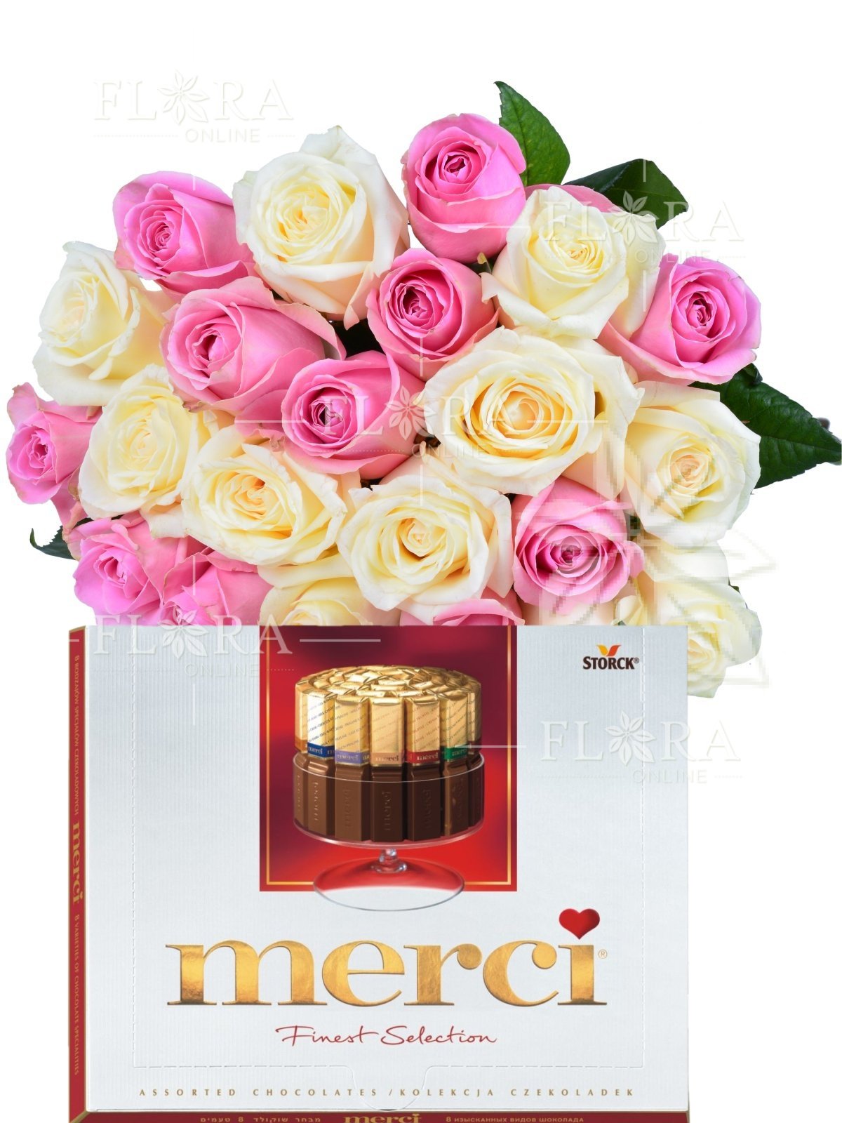 Bouquet de chocolat Merci - 16115