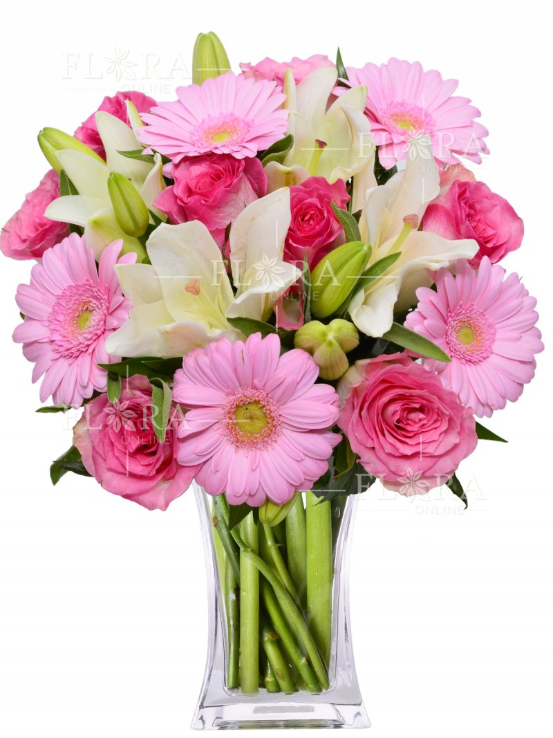 Pink bouquet: flowers online