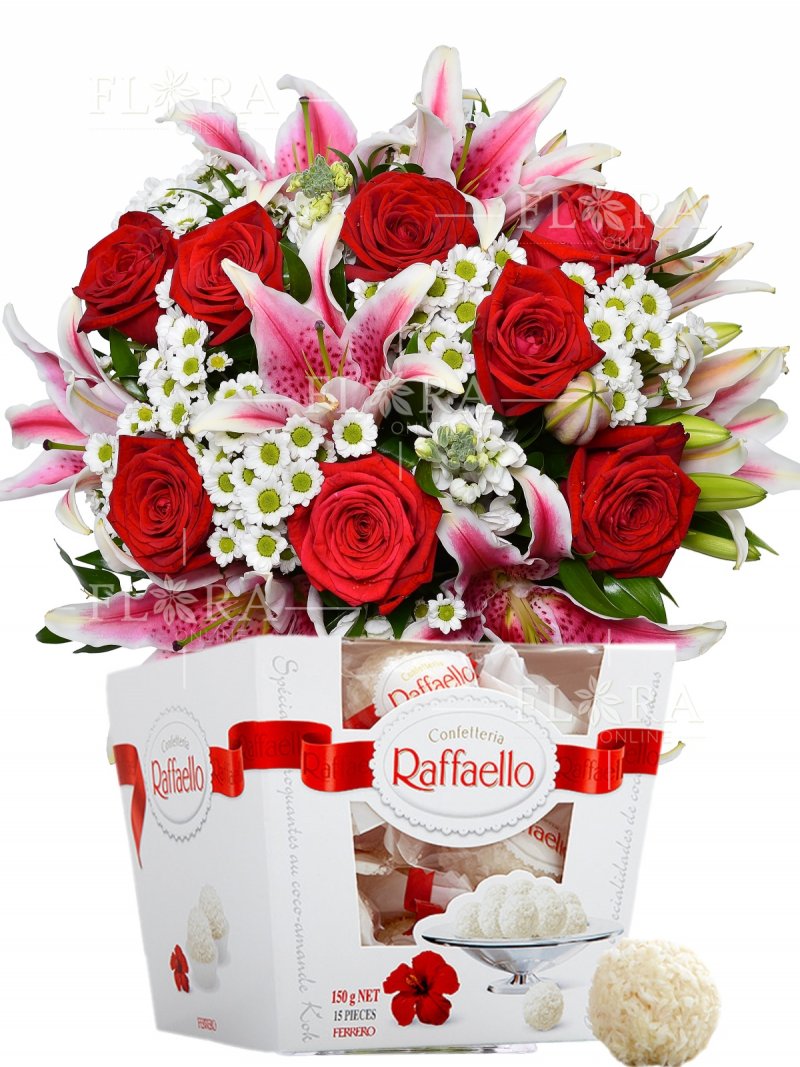 Bouquet + Raffaelo Flora-Online