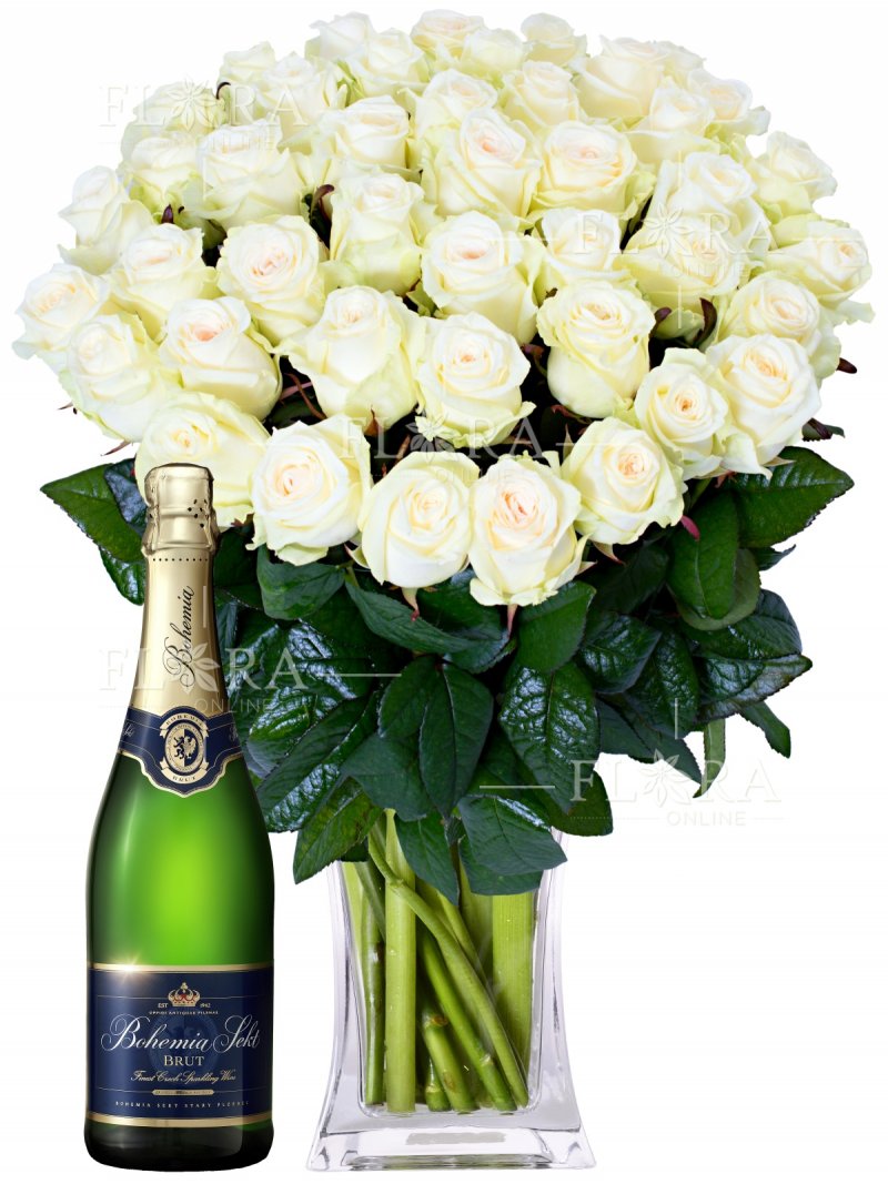 White Rose + Sekt