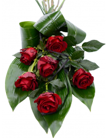 SMUTEČNÍ RŮŽE ČERVENÉ