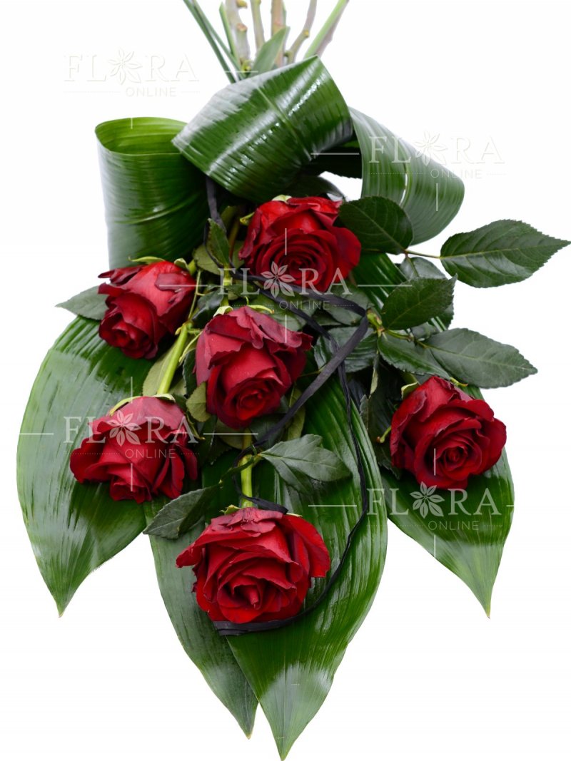 Funeral Red Roses