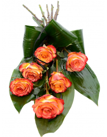 SMUTEČNÍ RŮŽE ŽÍHANÉ