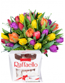 TULIPÁNY + RAFFAELLO 150g
