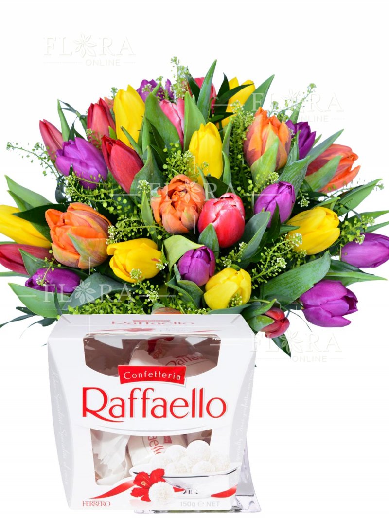 Tulipány + Raffaello