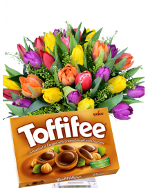 TULIPÁNY + TOFFIFEE 125g