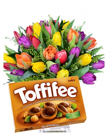 TULIPÁNY + TOFFIFEE 125g