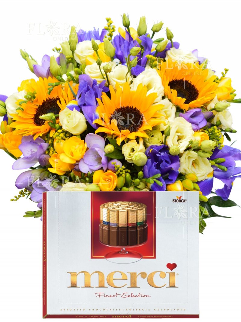 Bouquet + Merci - gift set