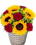 Flower basket - flower delivery