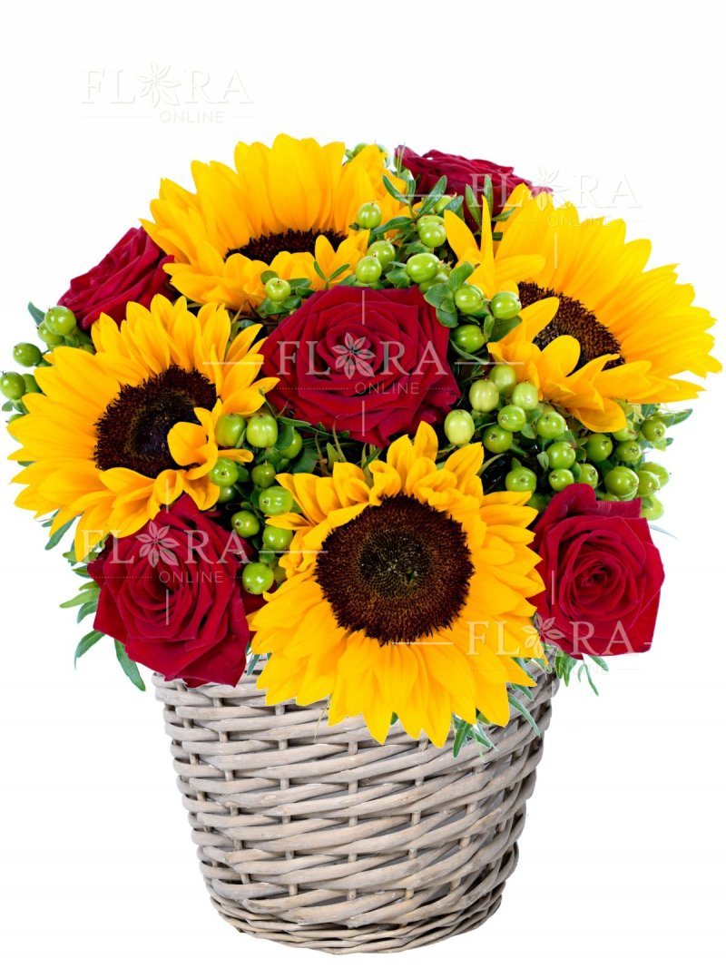 Flower basket - flower delivery