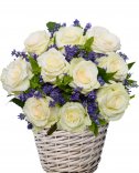 Beautiful flower basket - delivery in the Czech Republic
