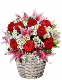 KVĚTINOVÝ KOŠ BIBIANA