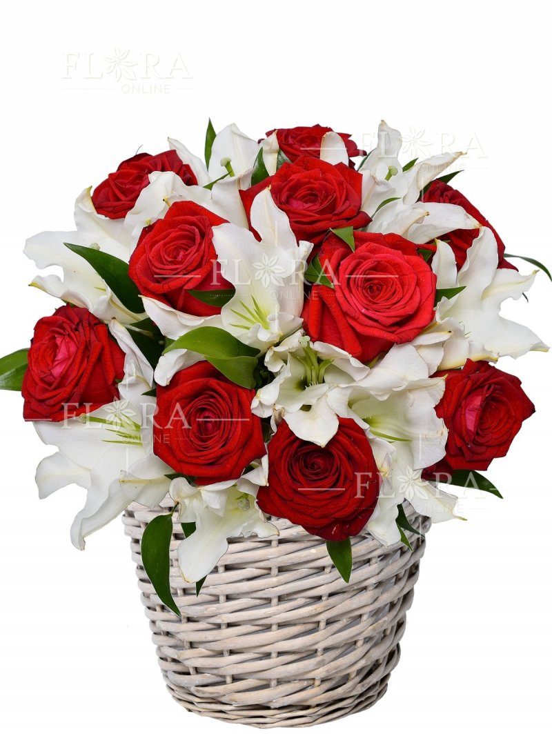 Flower basket - flora online