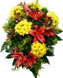 Bouquet for delivery - funeral bond