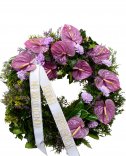 Funeral wreath for delivery