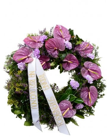 Траурный венок 4