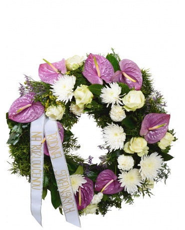 Траурный венок 8