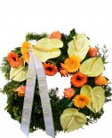 Funeral wreath for delivery - flora online