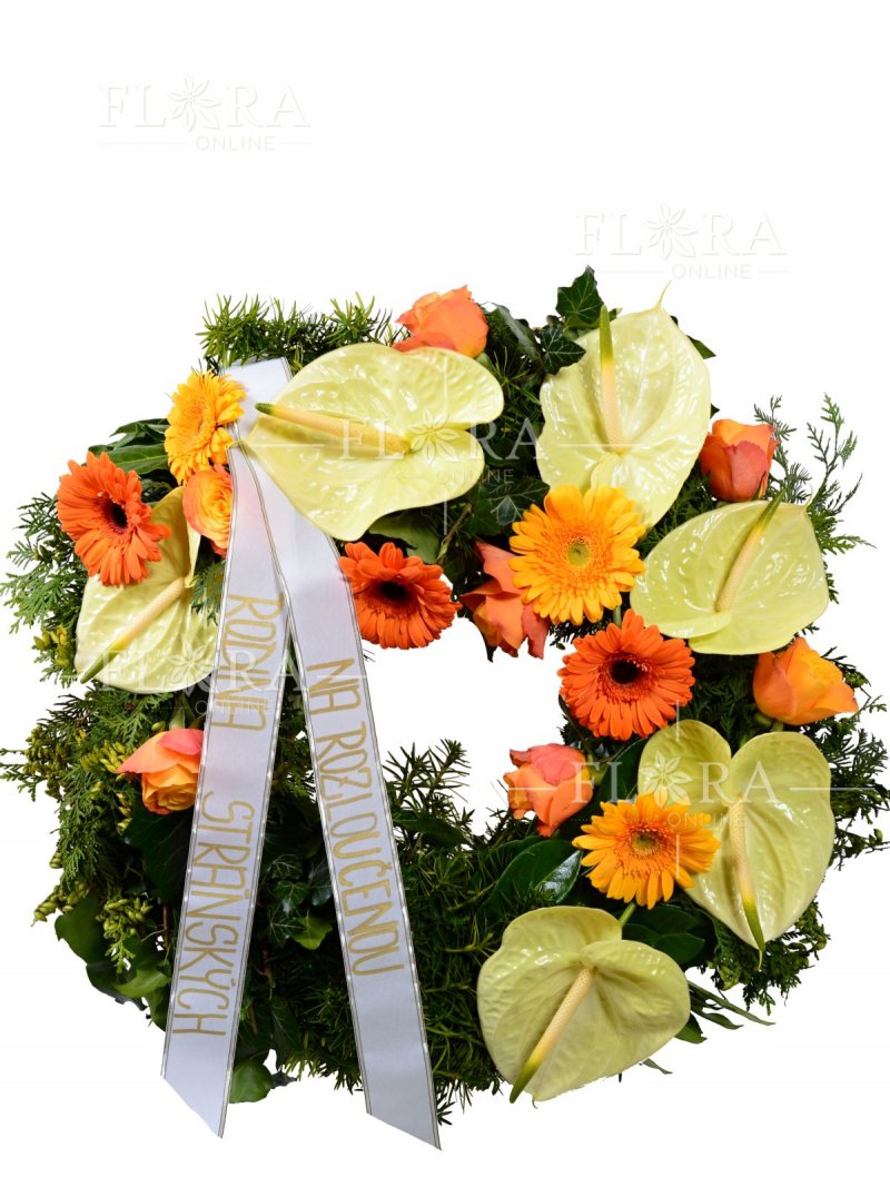 Funeral wreath for delivery - flora online