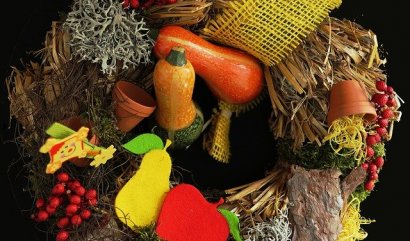 Podzimní aranžmá v bytě