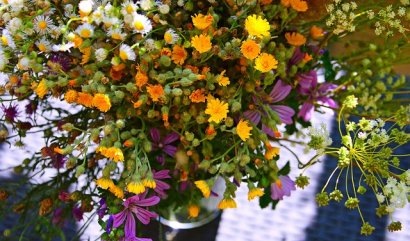 Jak využít luční kvítí do vázaných kytic