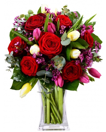 KYTICE Z RŮŽÍ A TULIPÁNŮ