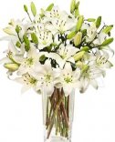 Kvetiny online - biela kytice