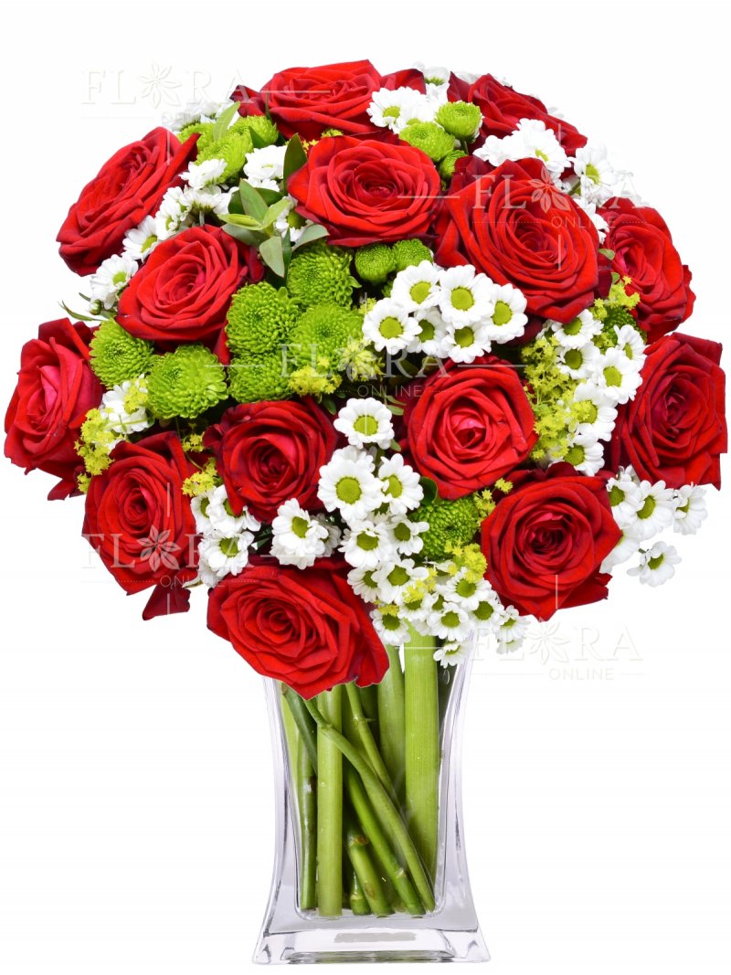 Ruže + Santini: doručenie kvetov