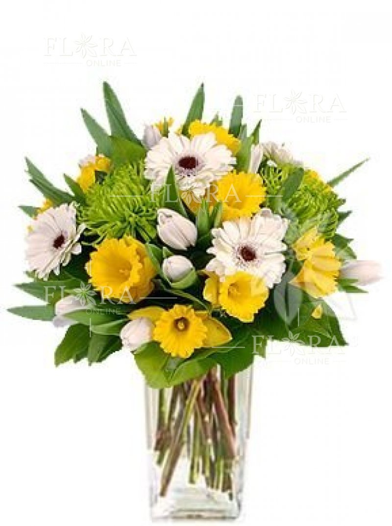 Flower delivery - mixed bouquet