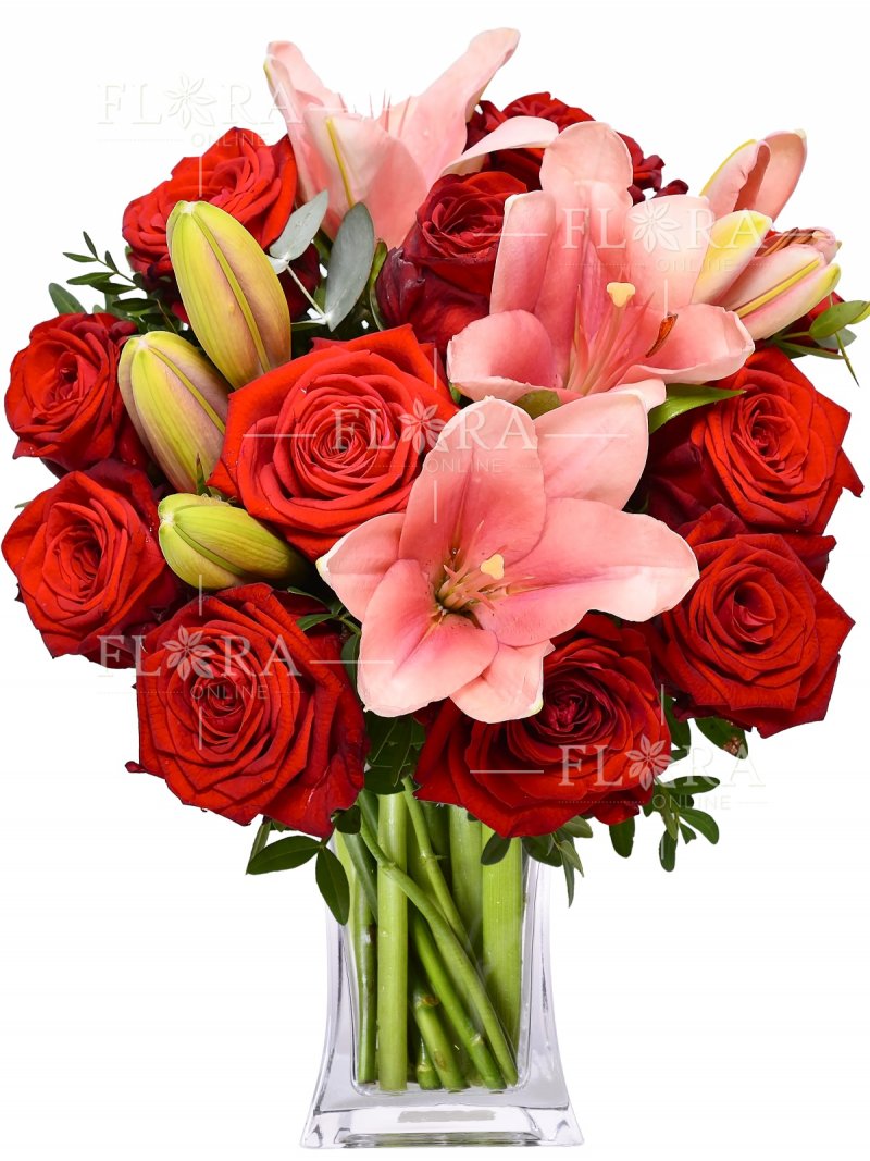 Lilie + Růže : rozvoz květin