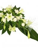 Funeral bouquet for laying