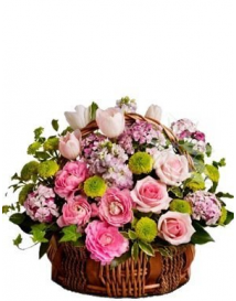 KVĚTINOVÝ KOŠ PINK