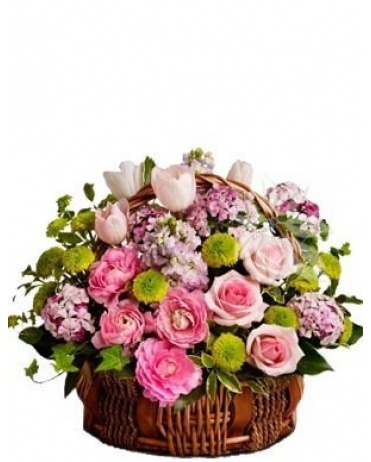 KVĚTINOVÝ KOŠ PINK