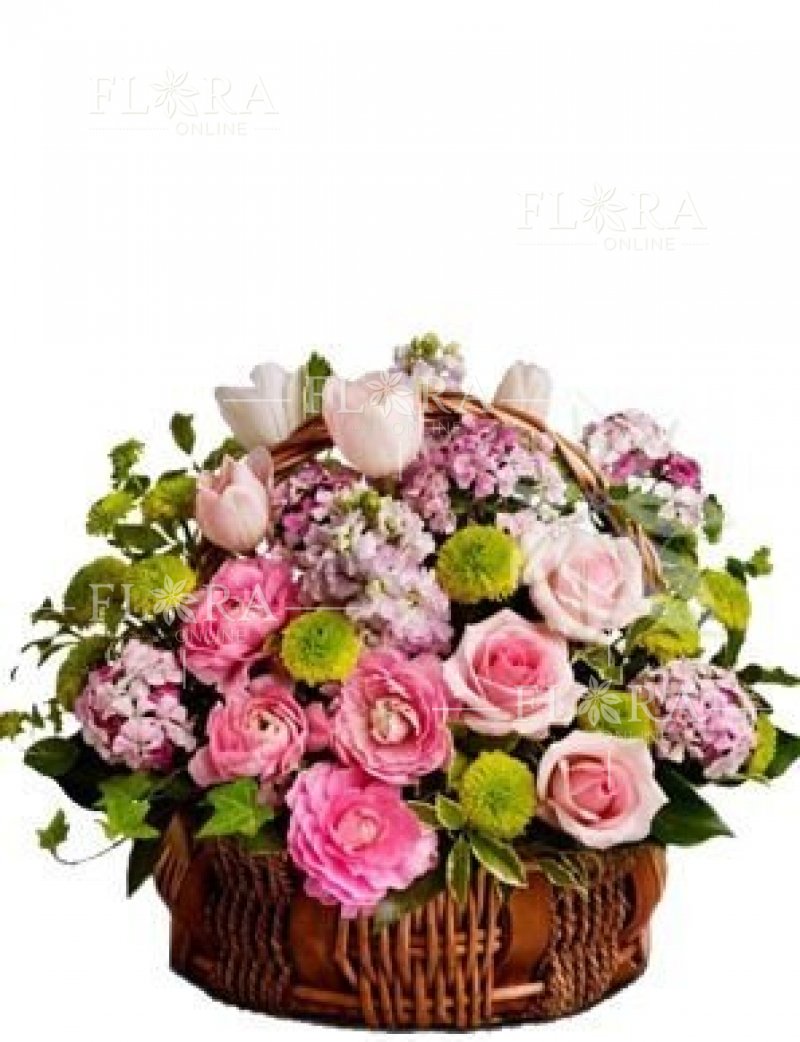 Flower delivery - Flower basket