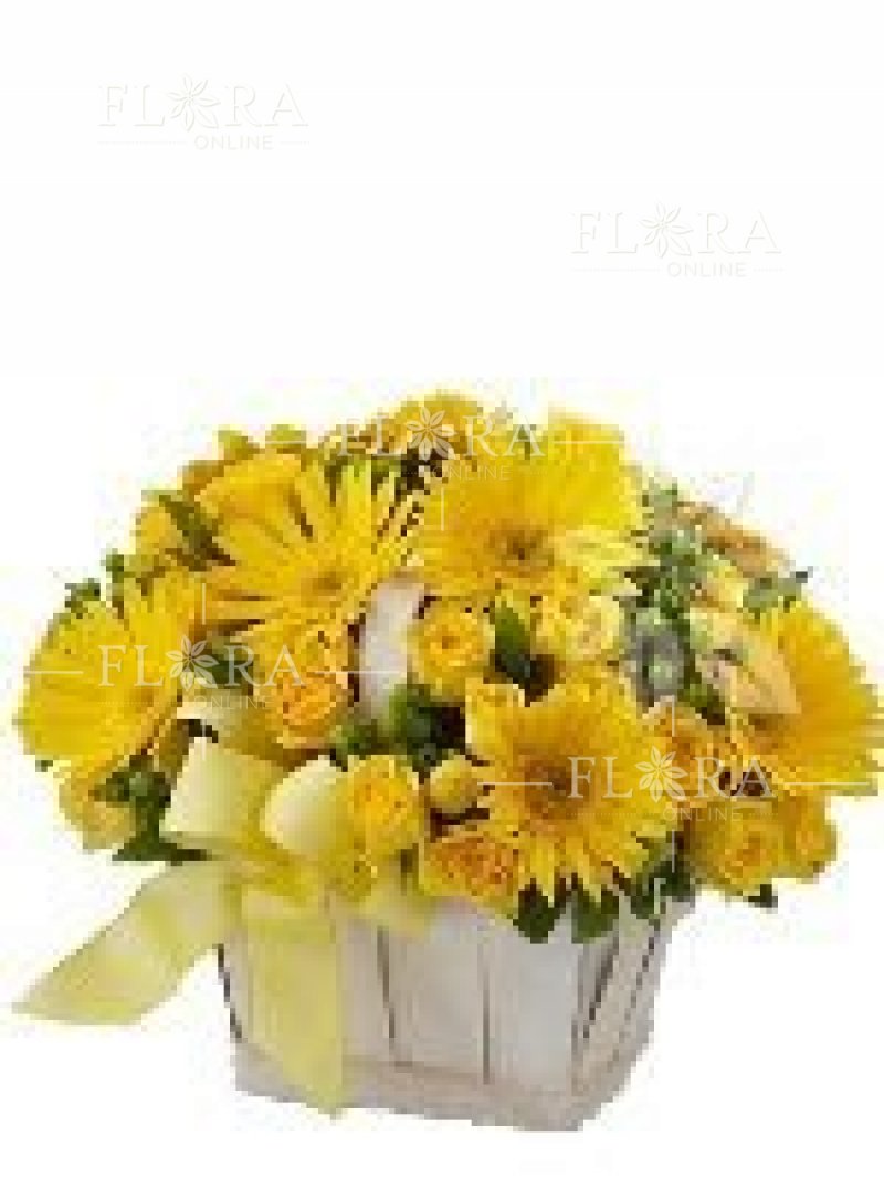 Flower delivery - Flower basket