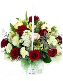 KVĚTINOVÝ KOŠ ROMANTIK