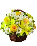 Dodávka kvetu - Kvetinový košík