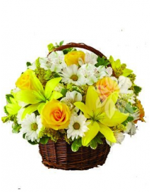 KVĚTINOVÝ KOŠ MIX