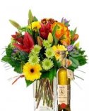 Flower delivery - gift set