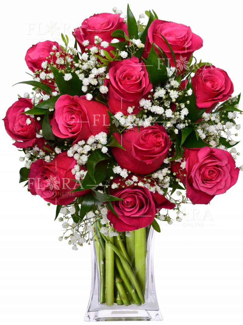 Kytica ruží: rozvoz kvetín