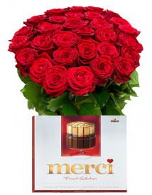 RUDÉ RŮŽE + MERCI 250g